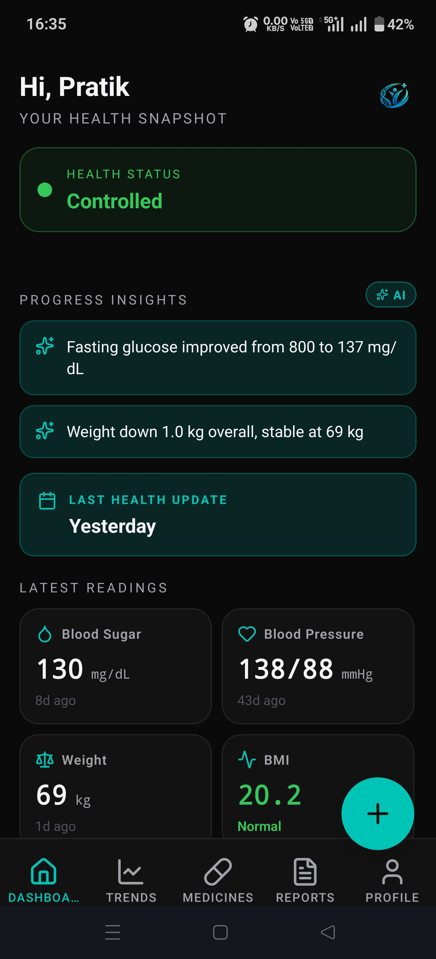 Patient Dashboard